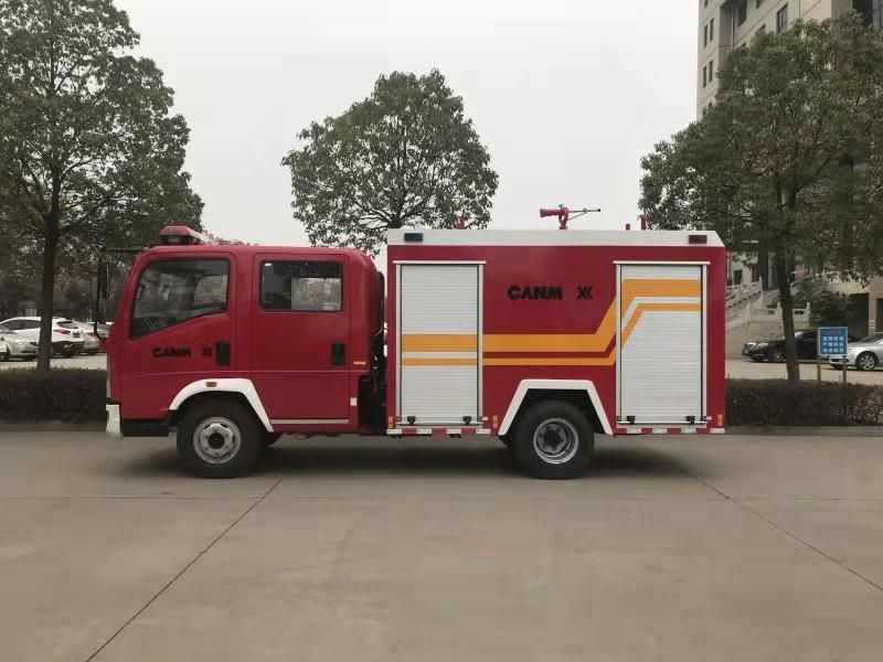 Cummins Engine 3 Cbm Water و 1 Cbm Foam Fire Control Truck